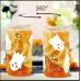 2PCS 18 oz Halloween Ghost Decorations Can Glass Cups,Tumbler Glass Mug with Lids Straws,Spooky Cups for Iced Coffee,Goth Spooky Gifts for Women Men,Halloween Gifts for Women Her Sister Mom Dad